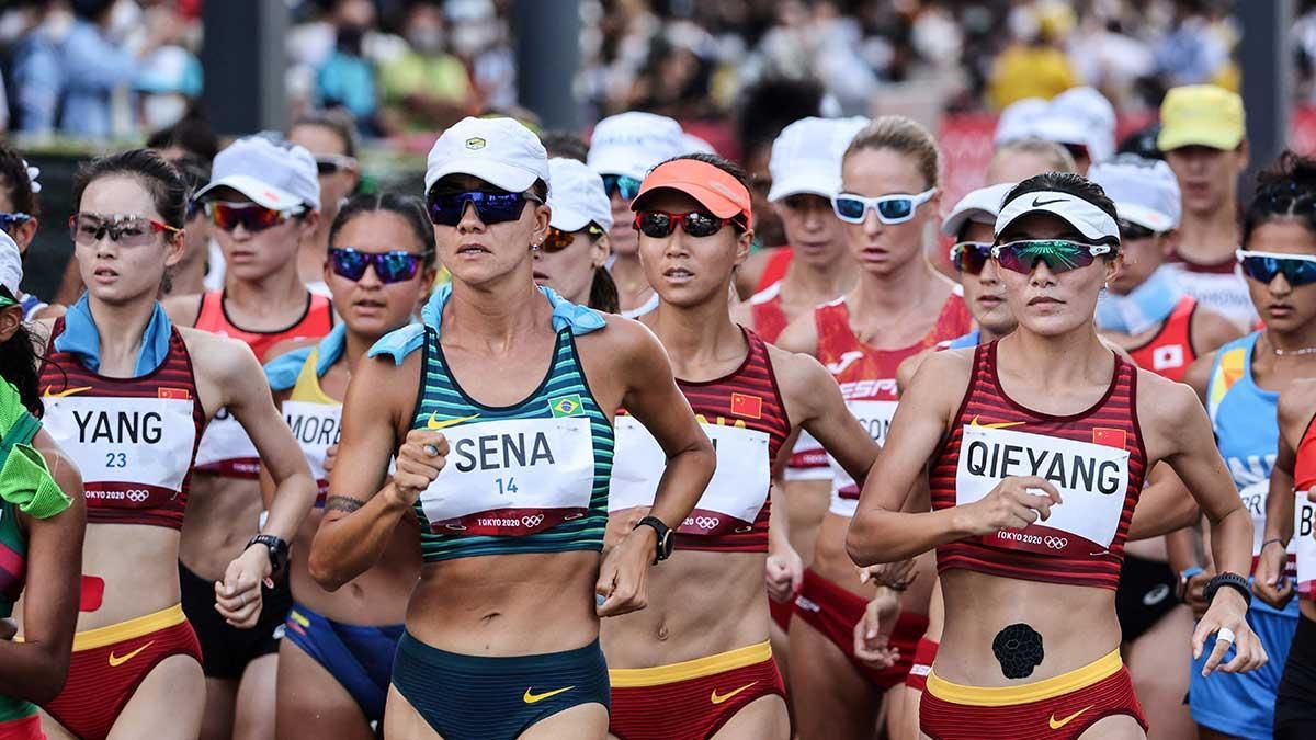 La carrera de marcha femenina, en Tokio 2020 La carrera de marcha femenina, en Tokio 2020