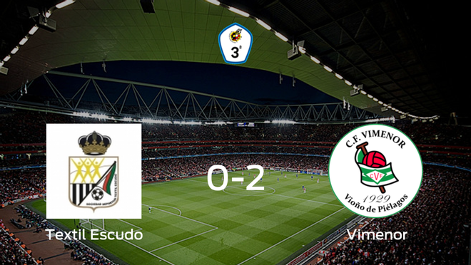 El CF Vimenor vence 0-2 en el estadio del SD Textil Escudo El CF Vimenor vence 0-2 en el estadio del SD Textil Escudo