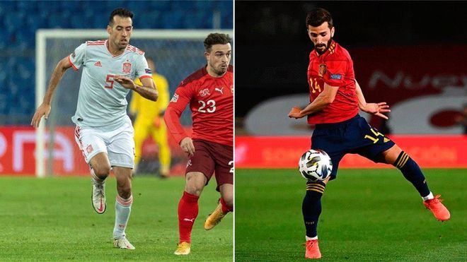 Busquets y Gayá han sido dos de los muchos afectados por las lesiones Busquets y Gayá han sido dos de los muchos afectados por las lesiones
