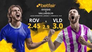 Real Oviedo vs. Real Valladolid: horario, TV, estadísticas, clasificación y pronósticos