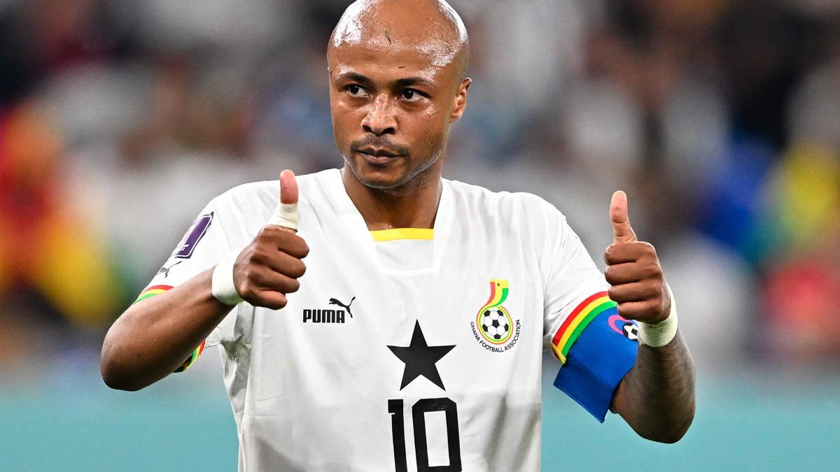 Portugal - Ghana: El gol de André Ayew