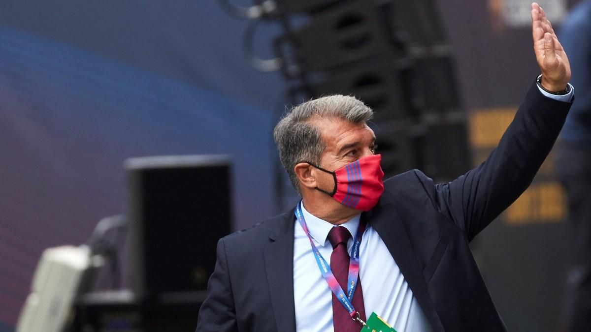 Joan Laporta, durante la Asamblea de Socios Compromisarios Joan Laporta, durante la Asamblea de Socios Compromisarios