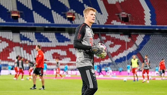 Alexander Nübel, durante un partido con el Bayern Alexander Nübel, durante un partido con el Bayern