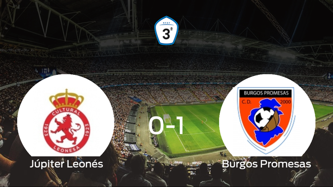 El Burgos Promesas se lleva el triunfo tras ganar 0-1 al Júpiter Leonés El Burgos Promesas se lleva el triunfo tras ganar 0-1 al Júpiter Leonés