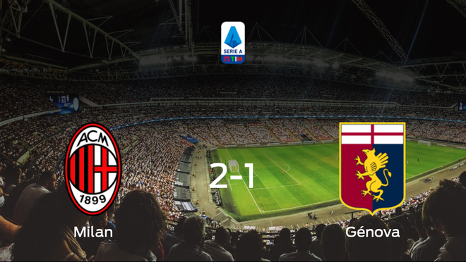 El AC Milan gana por 2-1 al Génova El AC Milan gana por 2-1 al Génova