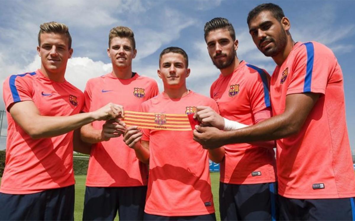 El FC Barcelona B ya tiene capitanes para la nueva temporada