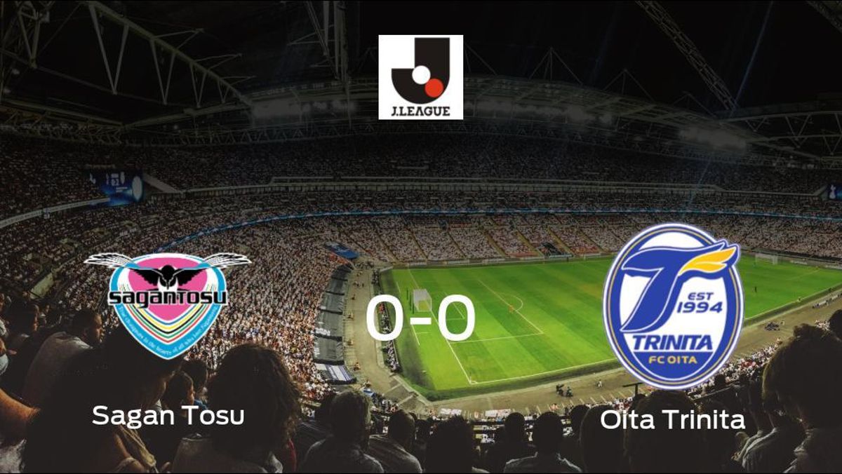 El Sagan Tosu y el Oita Trinita concluyen su enfrentamiento en el Best Amenity Stadium sin goles (0-0) El Sagan Tosu y el Oita Trinita concluyen su enfrentamiento en el Best Amenity Stadium sin goles (0-0)