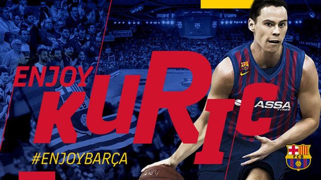 Kyle Kuric es nuevo jugador del Barça Lassa de baloncesto Kyle Kuric es nuevo jugador del Barça Lassa de baloncesto