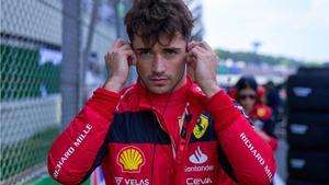 Leclerc terminó muy enfadado con su equipo en Brasil