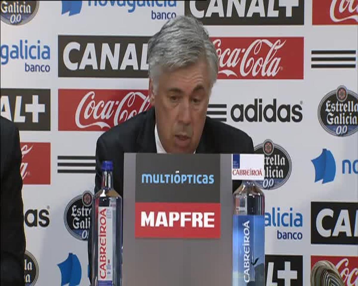 Ancelotti fue crítico con el juego de su equipo