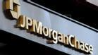 Logo del banco JP Morgan Chase en Nueva York