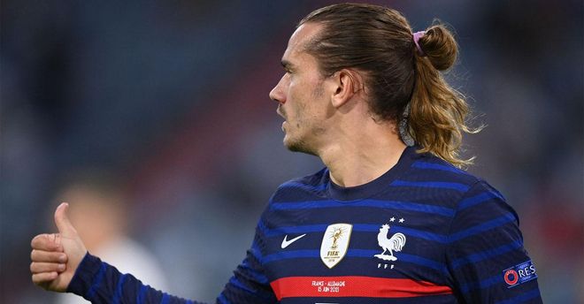 Antoine Griezmann trabajó duro en el debut bleu contra Alemania Antoine Griezmann trabajó duro en el debut bleu contra Alemania