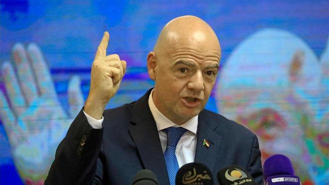Infantino defiende que la FIFA no deja sitio para el delito Infantino defiende que la FIFA no deja sitio para el delito