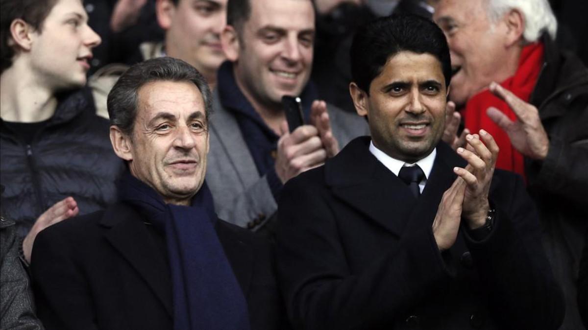 El asesor y un pariente de Sarkozy afirman que no ocupará el puesto de Nasser al-Khelaifi