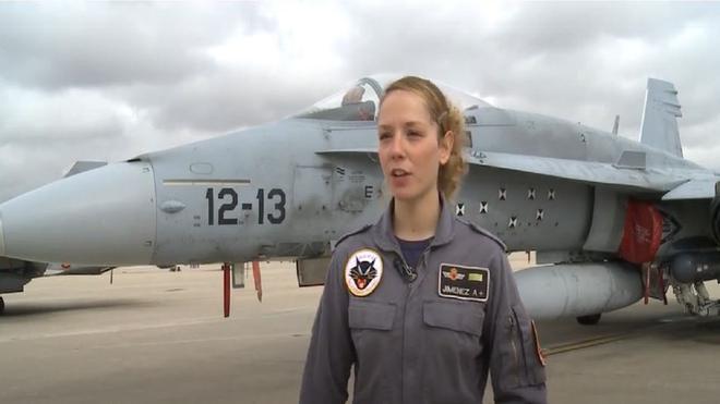 Antigua presentadora del ‘Club Disney’ reaparece como sargento en el Ejército del Aire