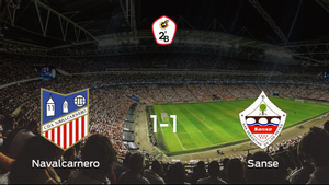 El Navalcarnero y el Sanse empatan 1-1 y se reparten los puntos El Navalcarnero y el Sanse empatan 1-1 y se reparten los puntos