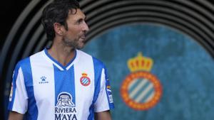 Acto de despedida del portero del Espanyol Diego López