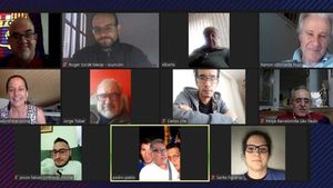 La reunión con la Agrupació de Jugadors se hizo de forma telemática La reunión con la Agrupació de Jugadors se hizo de forma telemática