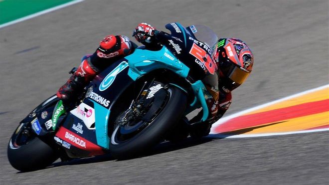 Quartararo firmó una pole brillante Quartararo firmó una pole brillante
