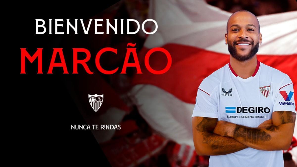 Marcao, nuevo jugador del Sevilla