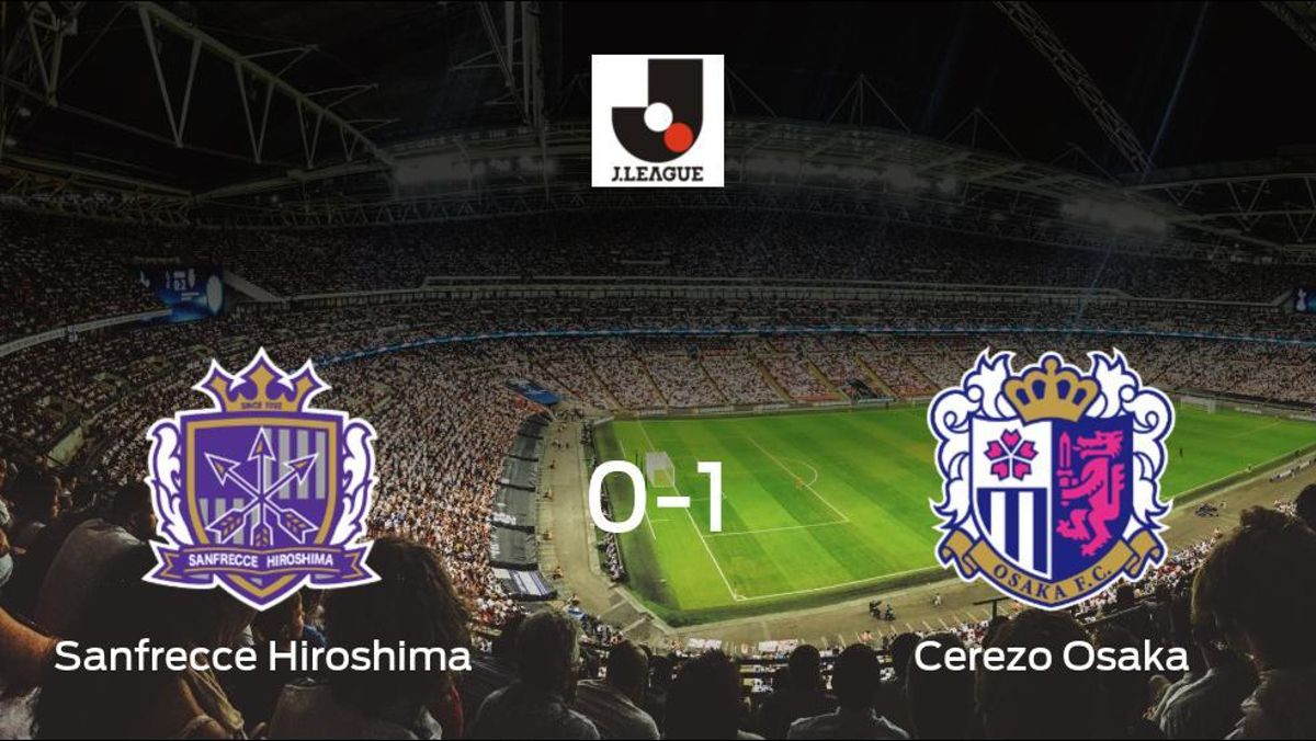 El Cerezo Osaka vence 0-1 al Sanfrecce Hiroshima y se lleva los tres puntos El Cerezo Osaka vence 0-1 al Sanfrecce Hiroshima y se lleva los tres puntos