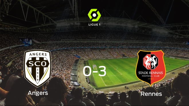 El Stade Rennes se lleva la victoria tras golear 0-3 al SCO Angers El Stade Rennes se lleva la victoria tras golear 0-3 al SCO Angers