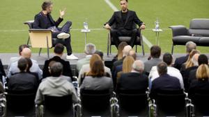 La puyita viral de Dani Martínez a Busquets: Íbamos a hacerte un vídeo con tus goles, pero...