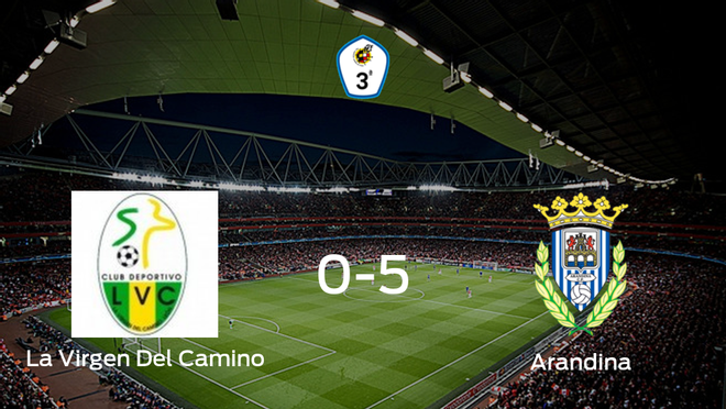 La Arandina se lleva los tres puntos a casa tras golear a La Virgen Del Camino (0-5) La Arandina se lleva los tres puntos a casa tras golear a La Virgen Del Camino (0-5)