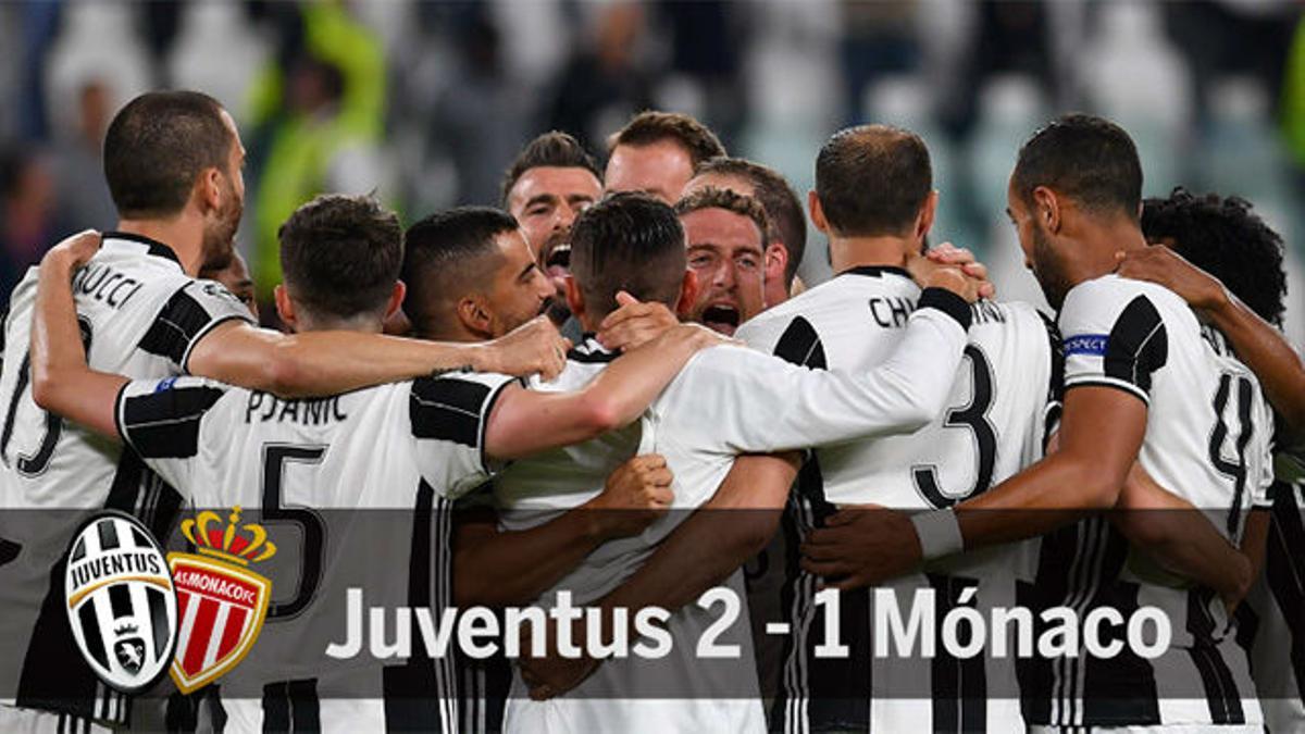 Las mejores imágenes del Juventus - Mónaco (2-1)