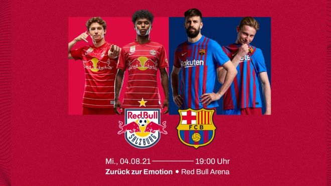 Red Bull Salzburg - Barça, en pretemporada Red Bull Salzburg - Barça, en pretemporada