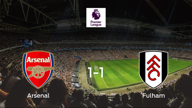El Arsenal y el Fulham empatan a uno en el Emirates Stadium El Arsenal y el Fulham empatan a uno en el Emirates Stadium