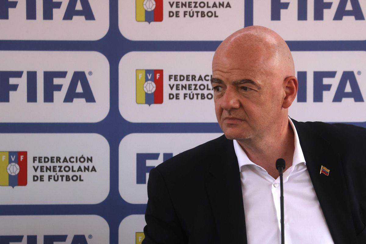 Gianni Infantino, presidente de la FIFA Gianni Infantino, presidente de la FIFA