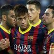 Neymar y Xavi coincidieron dos temporadas en el FC Barcelona