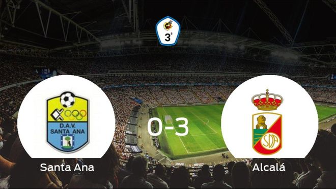 El R. Alcalá suma tres puntos tras pasar por encima al Santa Ana (0-3) El R. Alcalá suma tres puntos tras pasar por encima al Santa Ana (0-3)