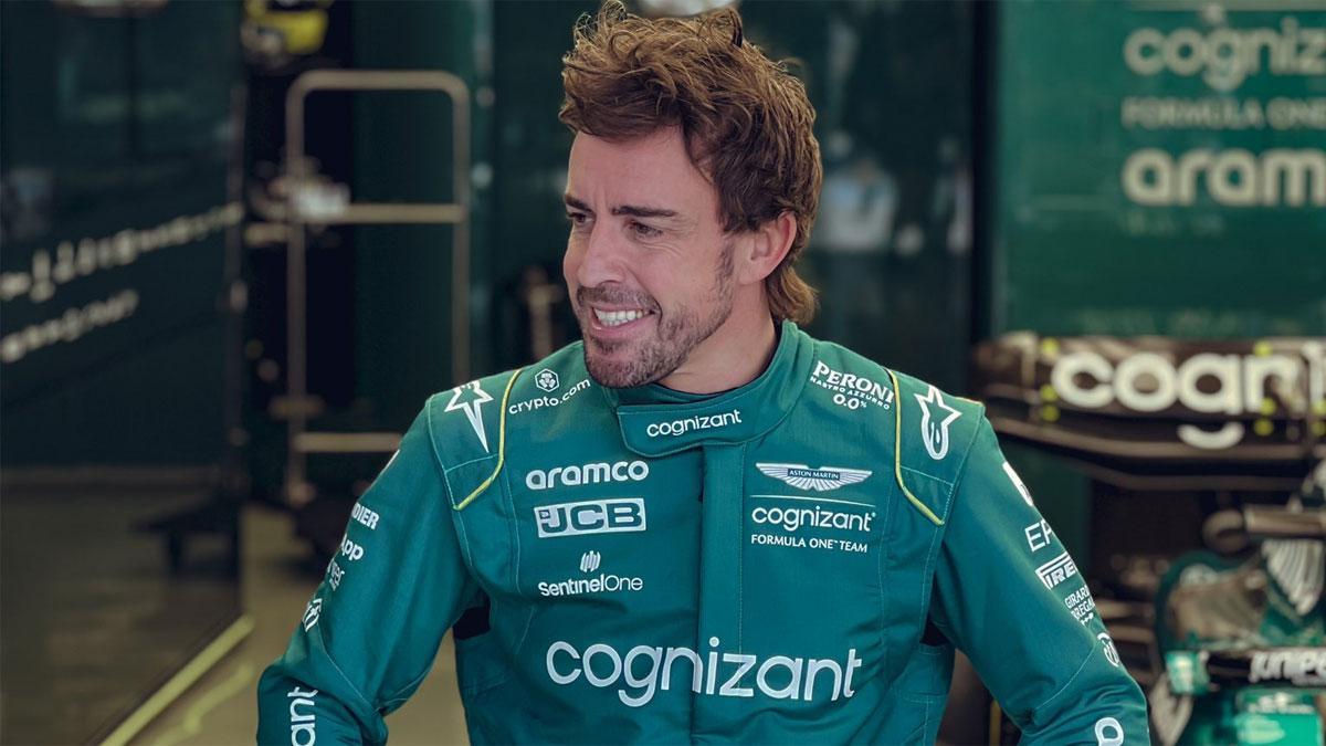 Alonso, muy satisfecho del rendimiento del Aston Martin Alonso, muy satisfecho del rendimiento del Aston Martin