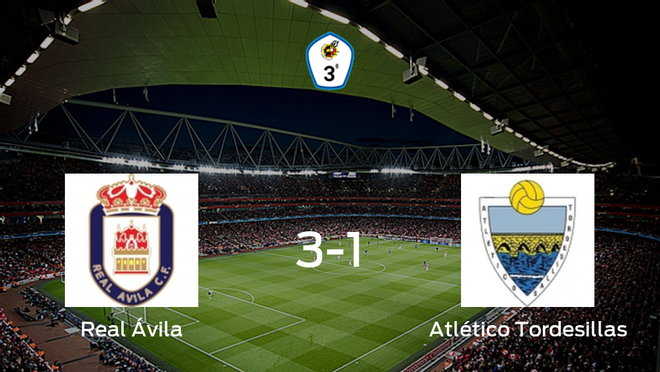 El Real Ávila gana 3-1 al Atlético Tordesillas y se lleva los tres puntos El Real Ávila gana 3-1 al Atlético Tordesillas y se lleva los tres puntos