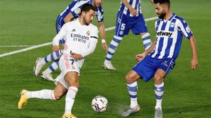 Eden Hazard en el partido ante el Alavés Eden Hazard en el partido ante el Alavés