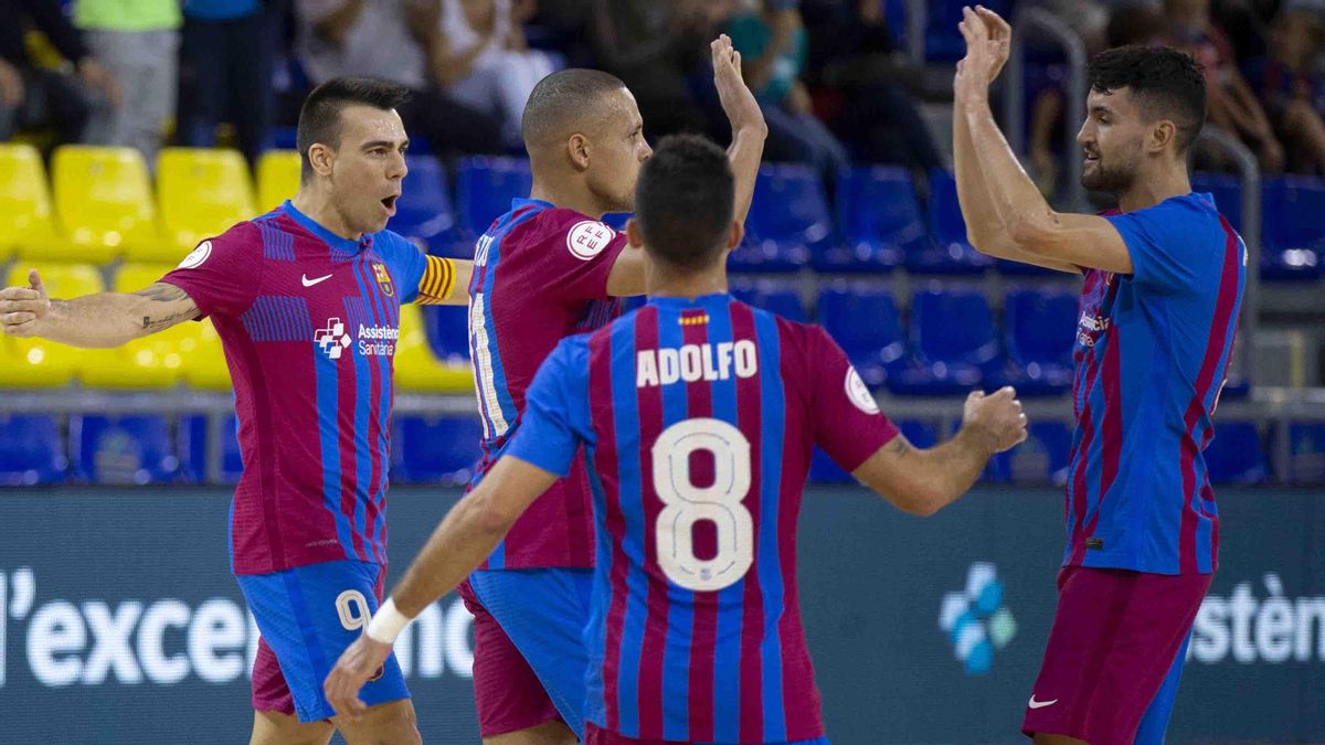 El Barça logró su primera victoria liguera El Barça logró su primera victoria liguera