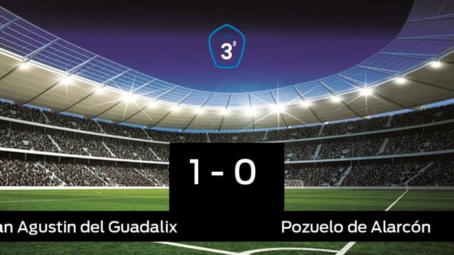 Victoria 1-0 del San Agustin del Guadalix frente al Pozuelo de Alarcón Victoria 1-0 del San Agustin del Guadalix frente al Pozuelo de Alarcón
