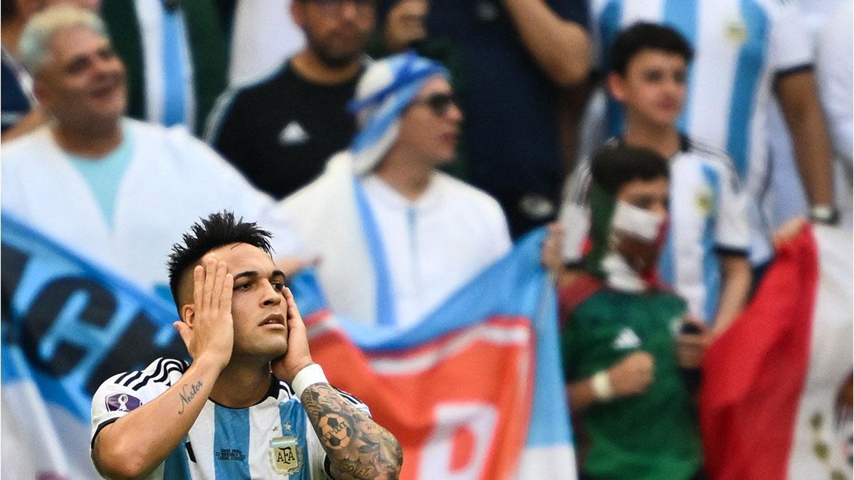 Argentina - Arabia Saudita | El gol anulado a Lautaro