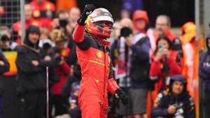 Sainz logró la victoria en Silverstone