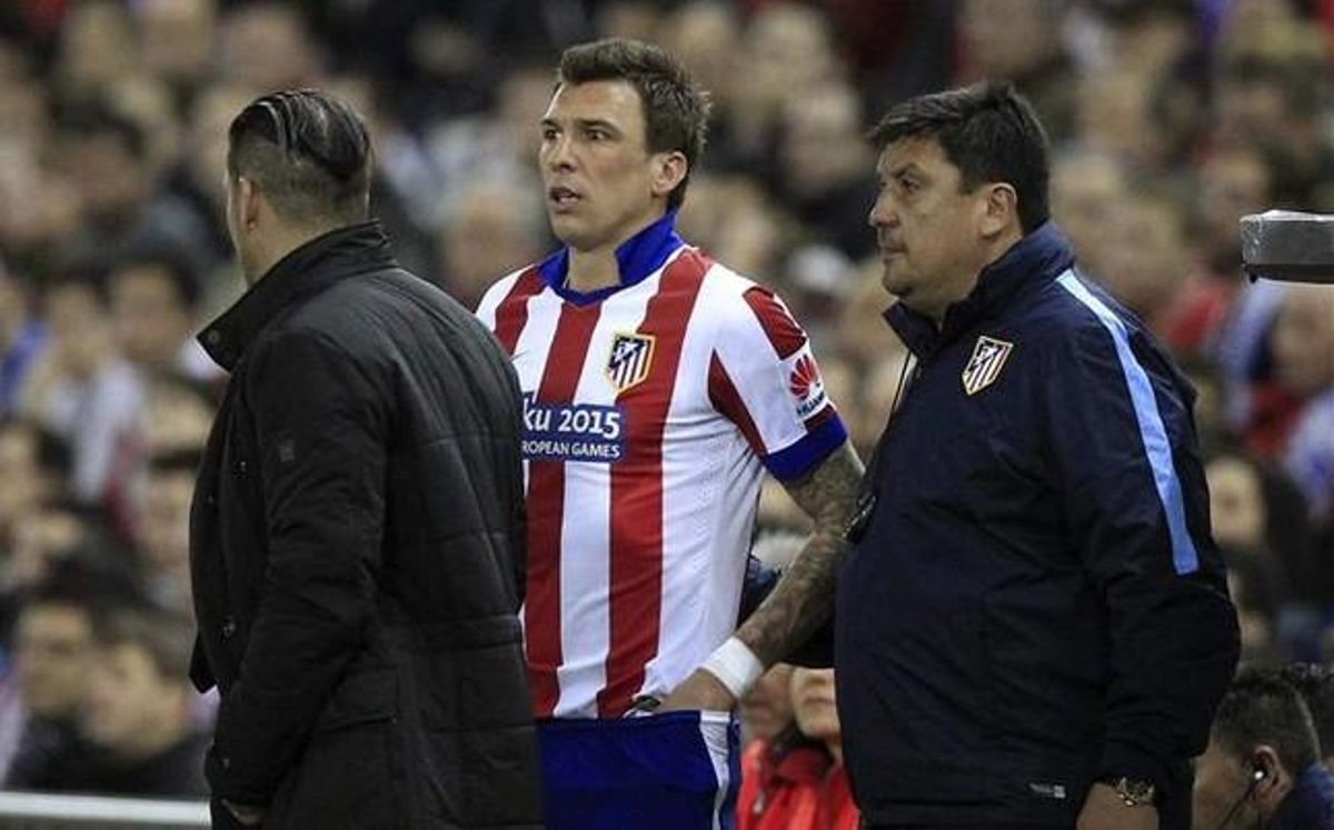 Mandzukic tiene difícil seguir con Simeone Mandzukic tiene difícil seguir con Simeone