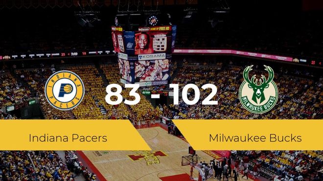 Milwaukee Bucks se hace con la victoria en el Bankers Life Fieldhouse contra Indiana Pacers por 83-102 Milwaukee Bucks se hace con la victoria en el Bankers Life Fieldhouse contra Indiana Pacers por 83-102