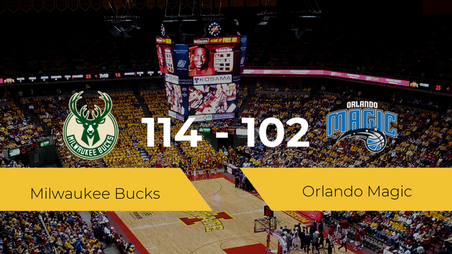 Victoria de Milwaukee Bucks ante Orlando Magic por 114-102 Victoria de Milwaukee Bucks ante Orlando Magic por 114-102