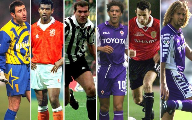 Molina, Winter, Zidane, Rui Costa, Giggs y Batistuta sonaron para el Barça de Cruyff Molina, Winter, Zidane, Rui Costa, Giggs y Batistuta sonaron para el Barça de Cruyff