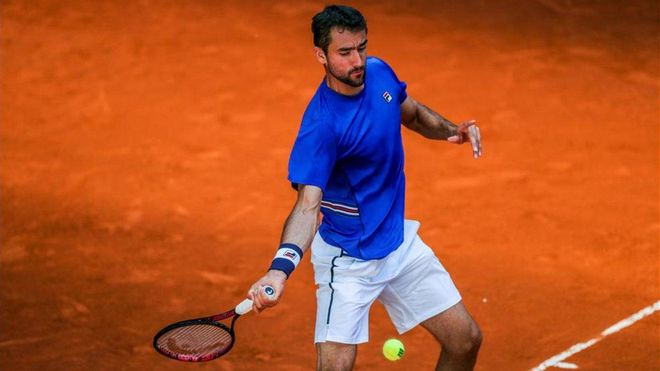 Cilic no ha podido disputar el partido contra Djokovic por problemas estomacales Cilic no ha podido disputar el partido contra Djokovic por problemas estomacales