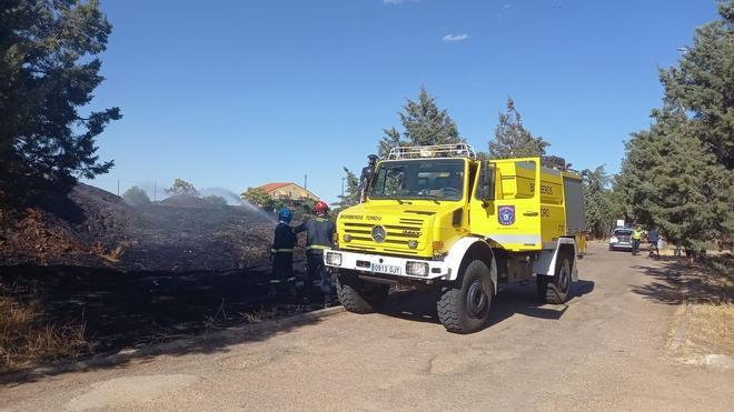 Investigan seis incendios originados en un intervalo de tres horas en Zamora