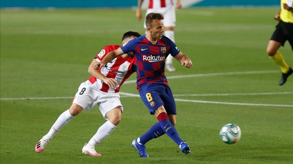 Arthur, dolido con el FC Barcelona y con Quique Setién
