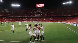 El Sevilla se proclama campeón del Gran Derbi y primer vencedor en la nueva normalidad