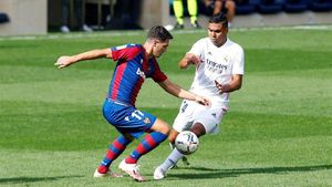 Casemiro, con la camiseta del Real Madrid Casemiro, con la camiseta del Real Madrid